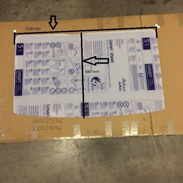 Roof window PC for Linde - Скло та запчастини в категорії Вантажно-розвантажувальна техніка: фото 2 Roof window PC for Linde - Скло та запчастини в категорії Вантажно-розвантажувальна техніка: фото 2