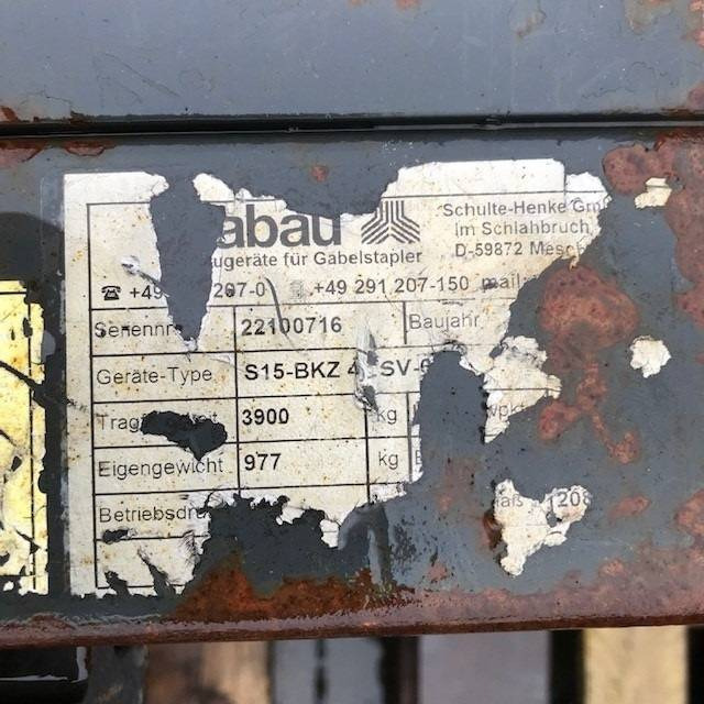 Stabau Bale Clamp - Захват: фото 4 Stabau Bale Clamp - Захват: фото 4