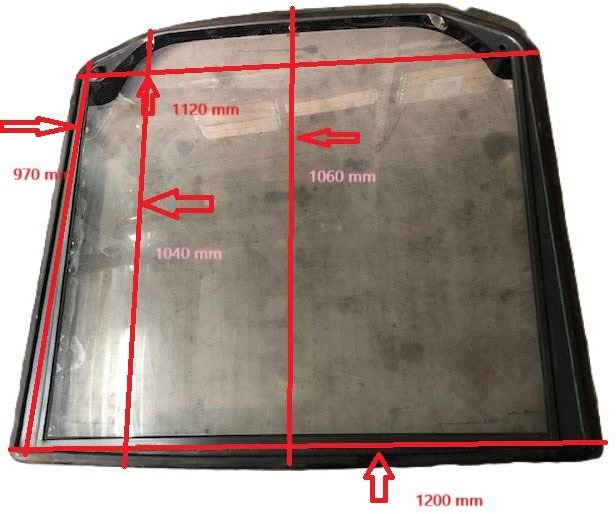 Wind screen PC version plastic for Linde - Скло та запчастини в категорії Вантажно-розвантажувальна техніка: фото 2 Wind screen PC version plastic for Linde - Скло та запчастини в категорії Вантажно-розвантажувальна техніка: фото 2