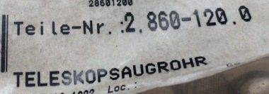 Kärcher Telescopic Suction Tube - Запчастини в категорії Обладнання для клінінгу: фото 3 Kärcher Telescopic Suction Tube - Запчастини в категорії Обладнання для клінінгу: фото 3