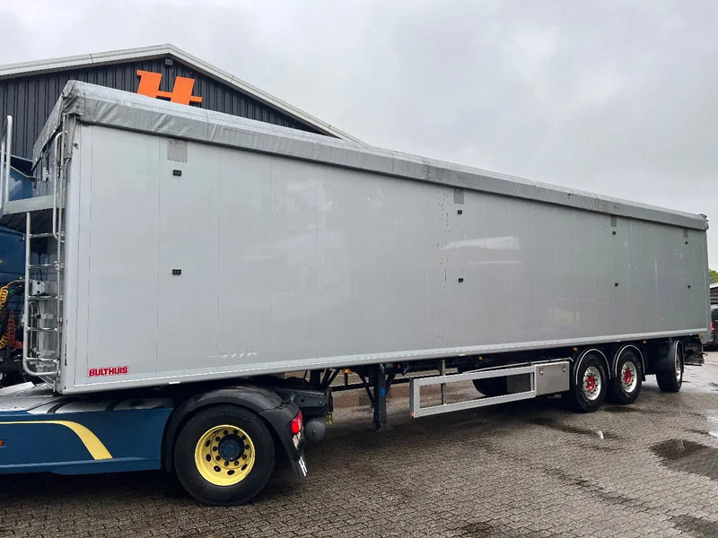 Bulthuis 90m3 Cargo Floor 10MM 2 jaar oud! Stuuras/Lenkachse/Steering Gereviseerde cylinders - З рухомою підлогою напівпричіп: фото 1 Bulthuis 90m3 Cargo Floor 10MM 2 jaar oud! Stuuras/Lenkachse/Steering Gereviseerde cylinders - З рухомою підлогою напівпричіп: фото 1