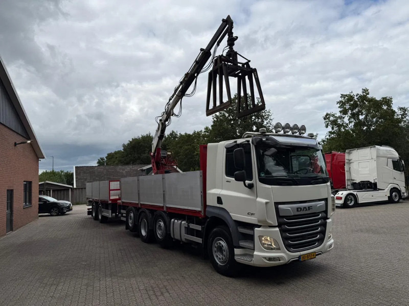 DAF CF 480 8X2 KENNIS K16R3 Kraan Combi 234.610KM + PACTON - Бортова вантажівка/ Платформа, Вантажівка з маніпулятором: фото 3 DAF CF 480 8X2 KENNIS K16R3 Kraan Combi 234.610KM + PACTON - Бортова вантажівка/ Платформа, Вантажівка з маніпулятором: фото 3