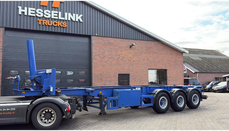 Hendricks 20ft container Kippchassis 24V hydraulic Self support! - Контейнеровоз/ Змінний кузов напівпричіп: фото 1 Hendricks 20ft container Kippchassis 24V hydraulic Self support! - Контейнеровоз/ Змінний кузов напівпричіп: фото 1