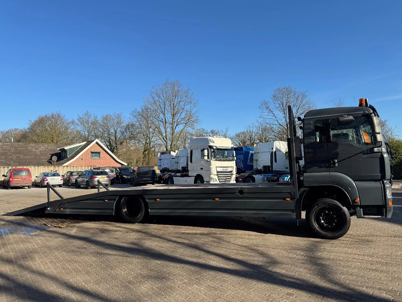 MAN TGA 18.350 830CM Oprijwagen Machinery transporter Hydraulische klep, nieuwe APK 3-6-2026 - Автовоз вантажівка: фото 2 MAN TGA 18.350 830CM Oprijwagen Machinery transporter Hydraulische klep, nieuwe APK 3-6-2026 - Автовоз вантажівка: фото 2