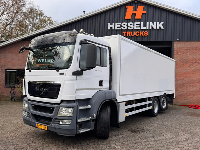 MAN TGS 26.320 7.7M Koffer Lenkachse 2.500KG LBW 291.220KM! - Вантажівка з закритим кузовом: фото 1 MAN TGS 26.320 7.7M Koffer Lenkachse 2.500KG LBW 291.220KM! - Вантажівка з закритим кузовом: фото 1