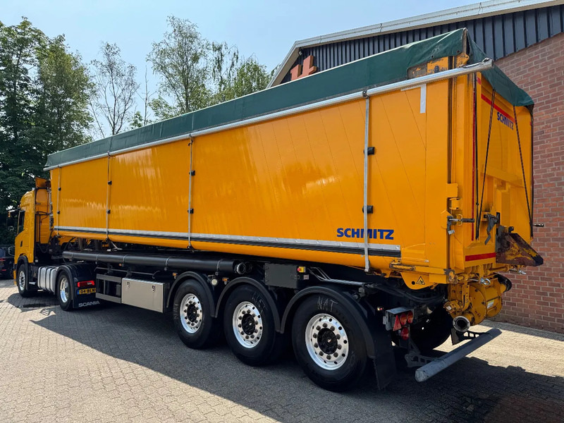 Schmitz Cargobull 55M3 Blaaskipper Kombi Schleuse + SCANIA P450 - Самоскид напівпричіп: фото 3 Schmitz Cargobull 55M3 Blaaskipper Kombi Schleuse + SCANIA P450 - Самоскид напівпричіп: фото 3