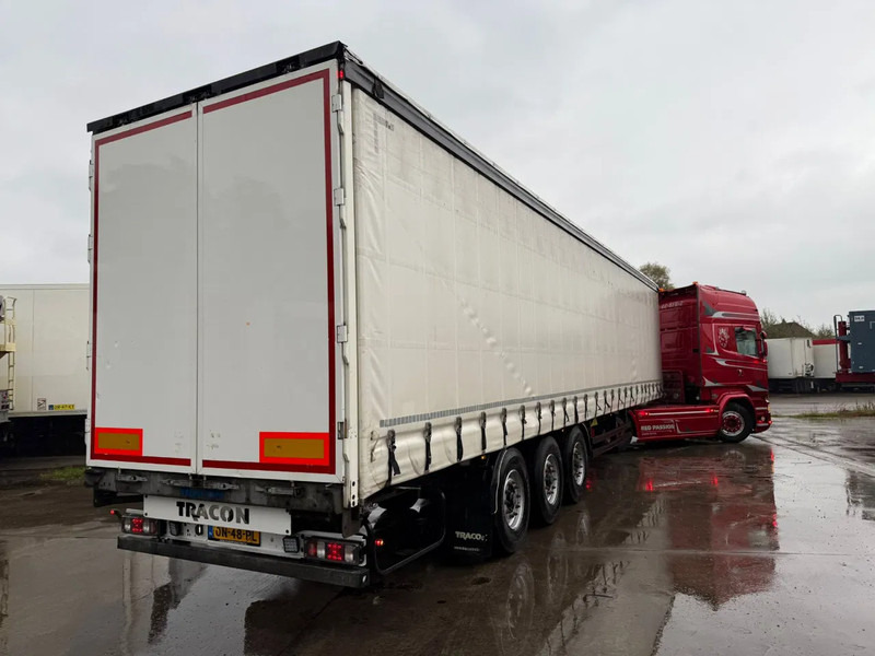 Tracon Schuifzeilen/Schuifdak Hardhouten vloer Gegalvaniseerd 270H - Тентований напівпричіп: фото 3 Tracon Schuifzeilen/Schuifdak Hardhouten vloer Gegalvaniseerd 270H - Тентований напівпричіп: фото 3