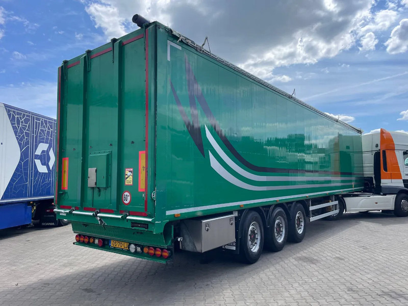 Kraker 90m3 Cargo Floor Hydraulische klep Naloopas Liftas - З рухомою підлогою напівпричіп: фото 2 Kraker 90m3 Cargo Floor Hydraulische klep Naloopas Liftas - З рухомою підлогою напівпричіп: фото 2