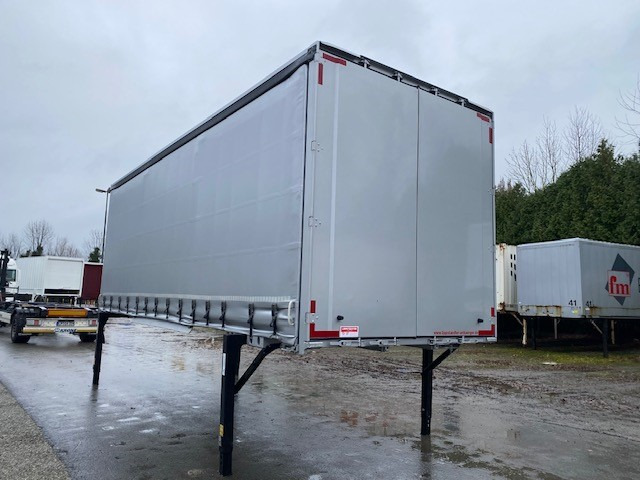 Krone BDF-System 7.450 mm lang, LACK NEU in weißaluminium - Тентований кузов: фото 2 Krone BDF-System 7.450 mm lang, LACK NEU in weißaluminium - Тентований кузов: фото 2