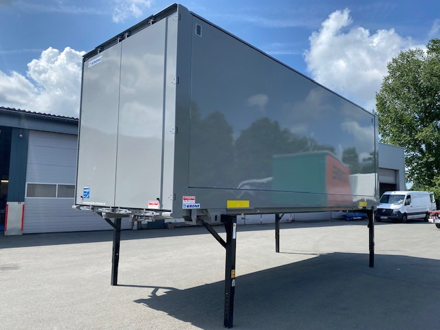 Krone BDF-System, 7.450 mm lang, Portaltüren, RAL 7037 Staubgrau - Кузов - фургон: фото 1 Krone BDF-System, 7.450 mm lang, Portaltüren, RAL 7037 Staubgrau - Кузов - фургон: фото 1