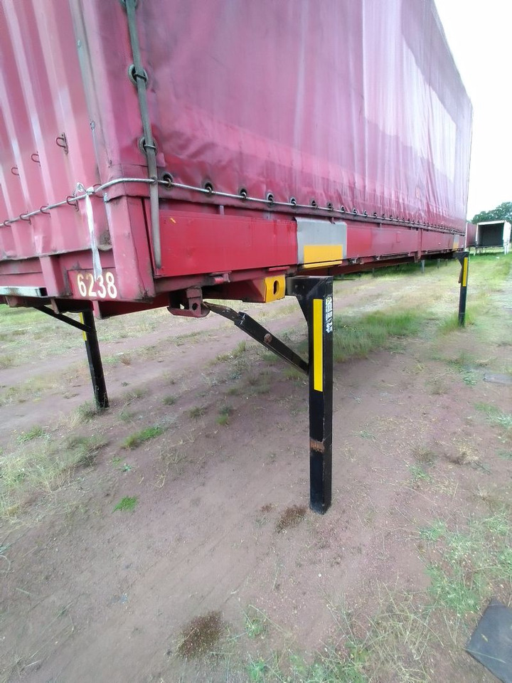 Krone Wechselpritsche mit Bordwänden und Plane, BDF-System, 7.450 mm lang. - Тентований кузов: фото 2 Krone Wechselpritsche mit Bordwänden und Plane, BDF-System, 7.450 mm lang. - Тентований кузов: фото 2