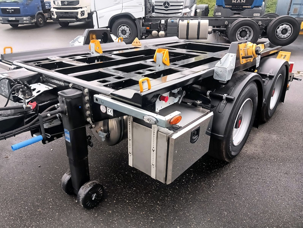 Причіп мультиліфт/ Бункеровоз Hüffermann 2-A-MINI-CARRIER SAFETYFIX VERZINKT FULLOPTION: фото 13 Причіп мультиліфт/ Бункеровоз Hüffermann 2-A-MINI-CARRIER SAFETYFIX VERZINKT FULLOPTION: фото 13