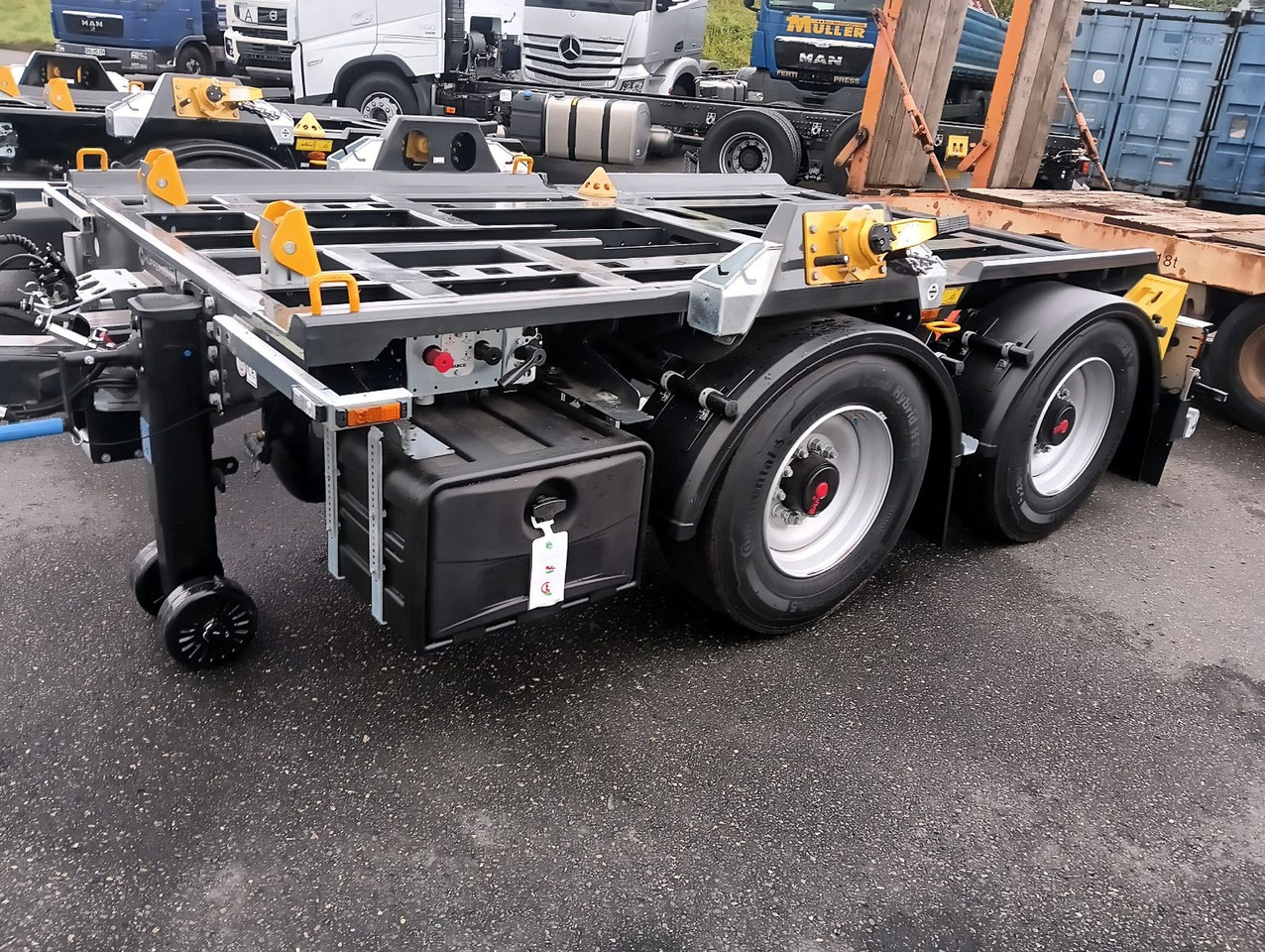 Причіп мультиліфт/ Бункеровоз Hüffermann 2-A-MINI-CARRIER SAFETYFIX VERZINKT FULLOPTION: фото 41 Причіп мультиліфт/ Бункеровоз Hüffermann 2-A-MINI-CARRIER SAFETYFIX VERZINKT FULLOPTION: фото 41