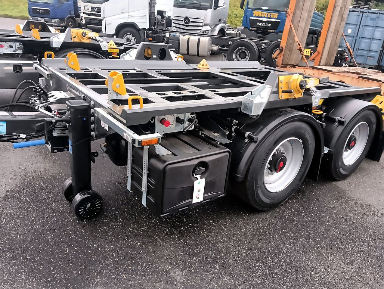 Hüffermann 2-A-MINI-CARRIER SAFETYFIX VERZINKT NEU TOP-PREI - Причіп мультиліфт/ Бункеровоз: фото 3 Hüffermann 2-A-MINI-CARRIER SAFETYFIX VERZINKT NEU TOP-PREI - Причіп мультиліфт/ Бункеровоз: фото 3