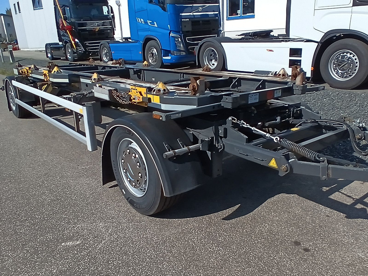Причіп мультиліфт/ Бункеровоз Hüffermann 2-A VARIO-CARRIER VERZINKT SAFETYFIX Reifen/TÜV: фото 11