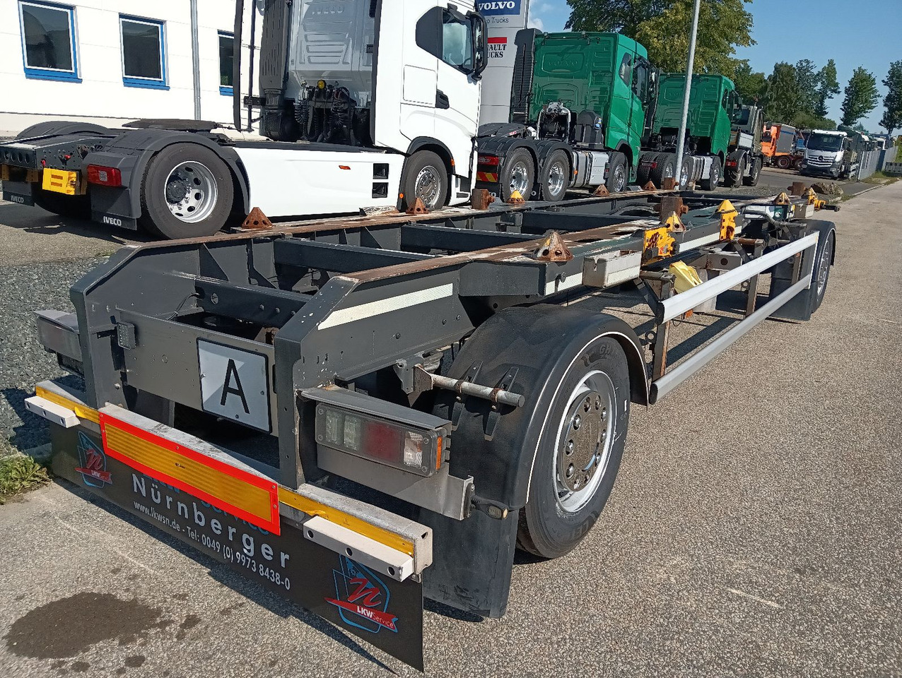 Причіп мультиліфт/ Бункеровоз Hüffermann 2-A VARIO-CARRIER VERZINKT SAFETYFIX Reifen/TÜV: фото 26