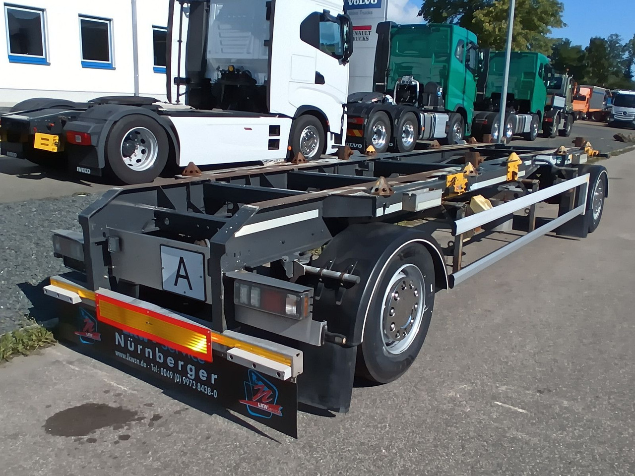 Hüffermann 2-A VARIO-CARRIER VERZINKT SAFETYFIX Reifen/TÜV - Причіп мультиліфт/ Бункеровоз: фото 1 Hüffermann 2-A VARIO-CARRIER VERZINKT SAFETYFIX Reifen/TÜV - Причіп мультиліфт/ Бункеровоз: фото 1