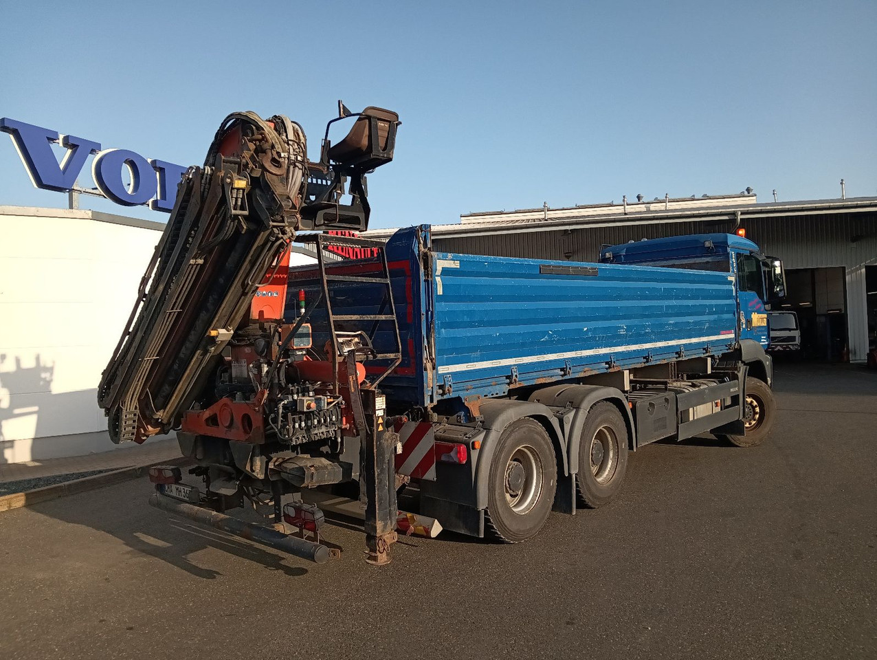 MAN TGS 26:480 6x4 EURO5 ATLAS 240.2E-A4 3-S-Kipper - Самоскид вантажівка, Вантажівка з маніпулятором: фото 5 MAN TGS 26:480 6x4 EURO5 ATLAS 240.2E-A4 3-S-Kipper - Самоскид вантажівка, Вантажівка з маніпулятором: фото 5