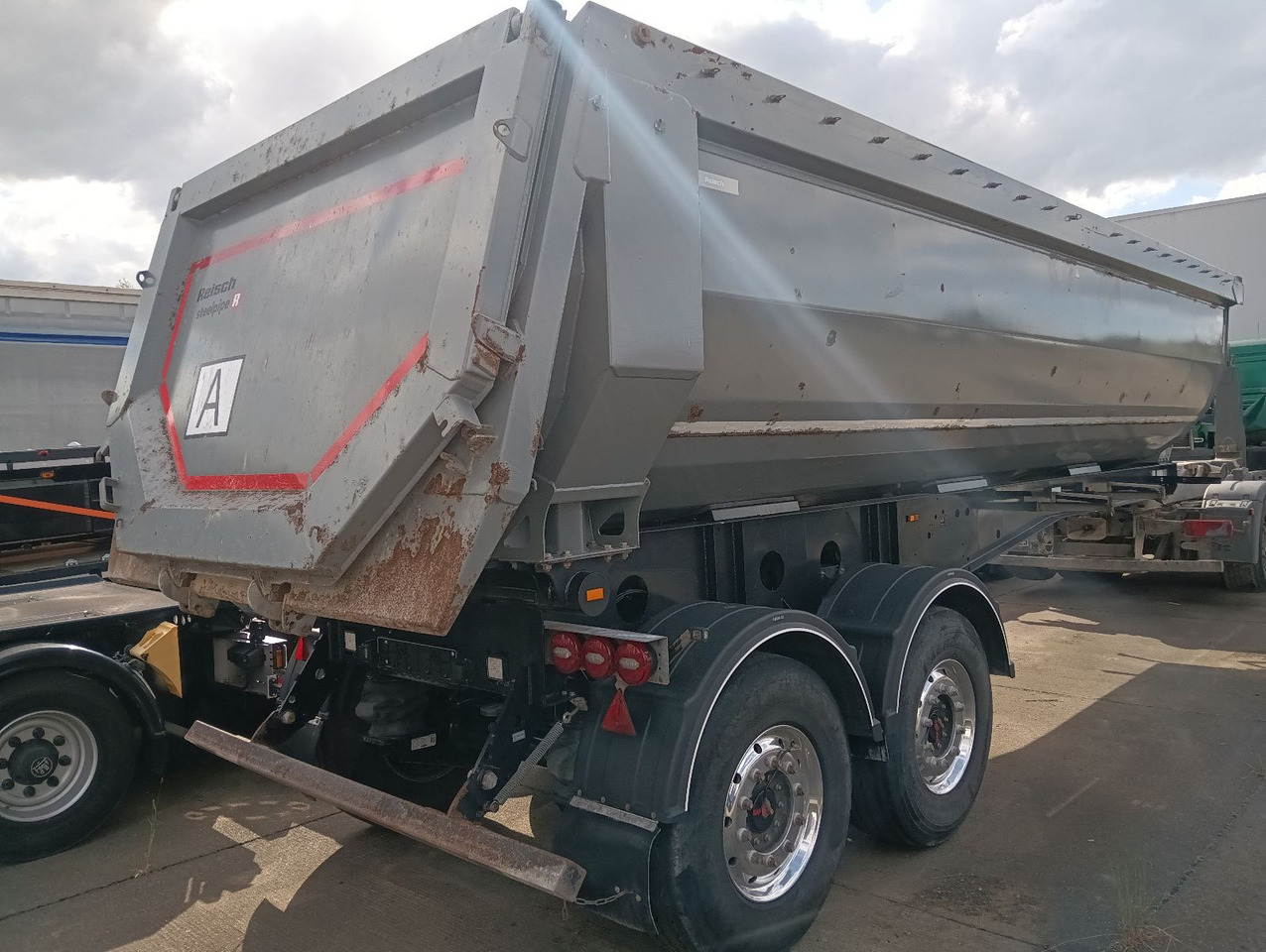 Самоскид напівпричіп Reisch RHKS-2-SR07 25m3 2-A HARDOX ALCOA FullOption5,3t: фото 6