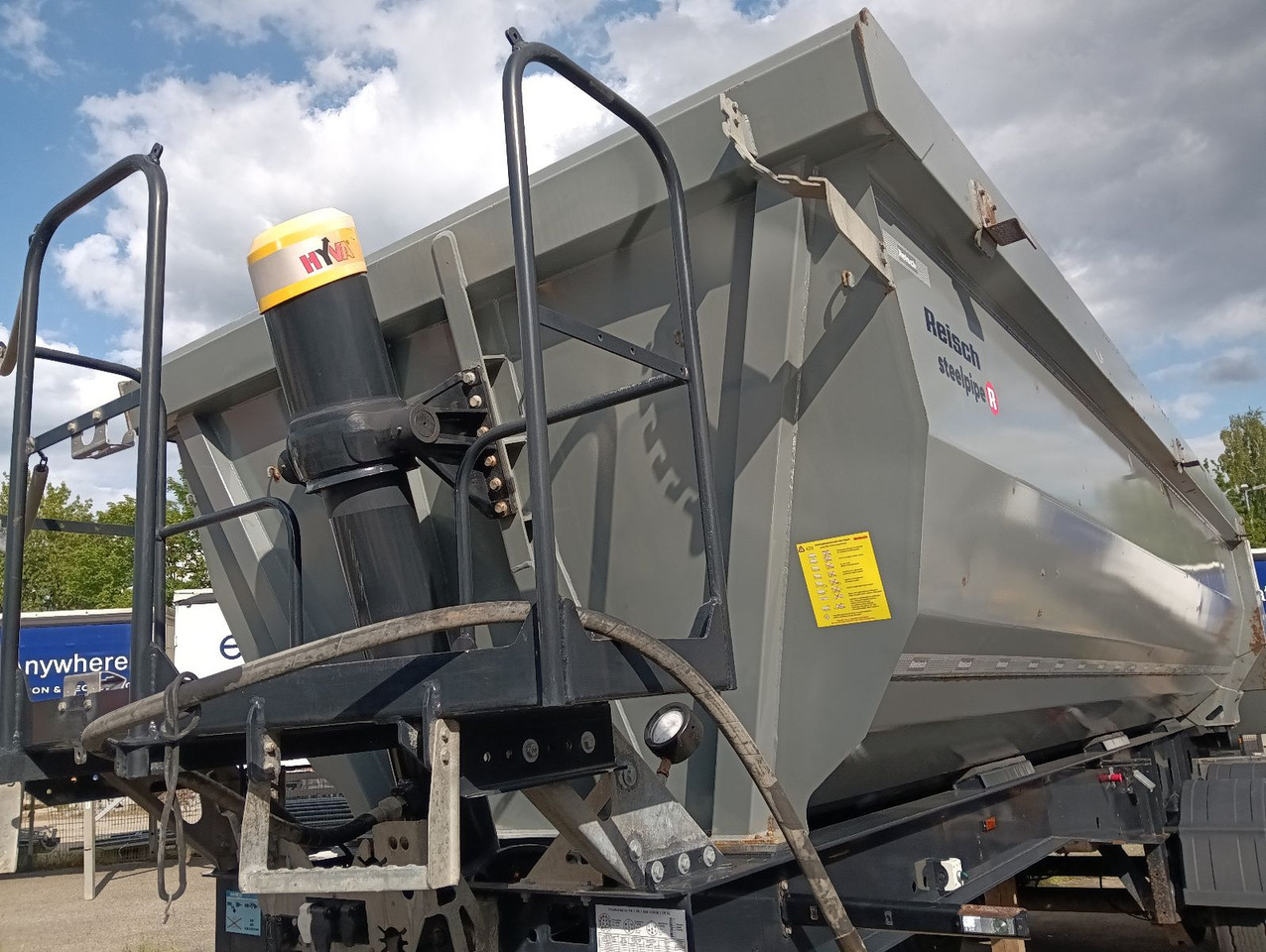 Самоскид напівпричіп Reisch RHKS-2-SR07 25m3 2-A HARDOX ALCOA FullOption5,3t: фото 8