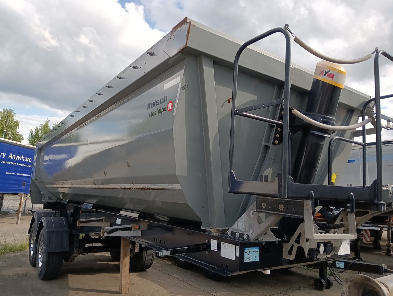 Самоскид напівпричіп Reisch RHKS-2-SR07 25m3 2-A HARDOX ALCOA FullOption5,3t: фото 13