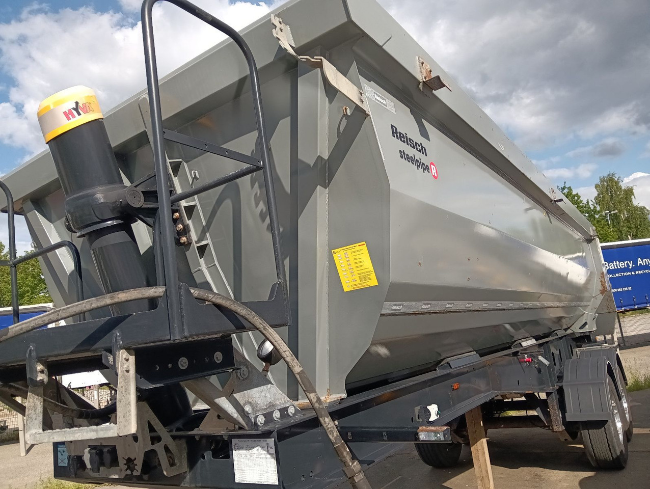 Самоскид напівпричіп Reisch RHKS-2-SR07 25m3 2-A HARDOX ALCOA FullOption5,3t: фото 14
