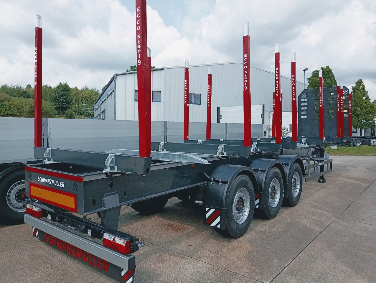 Schwarzmüller 3-A Rungensattel 8xRungSchemel 5800kg NEU sofort Schwarzmüller 3-A Rungensattel 8xRungSchemel 5800kg NEU sofort - Напівпричіп лісовоз: фото 2 Schwarzmüller 3-A Rungensattel 8xRungSchemel 5800kg NEU sofort Schwarzmüller 3-A Rungensattel 8xRungSchemel 5800kg NEU sofort - Напівпричіп лісовоз: фото 2