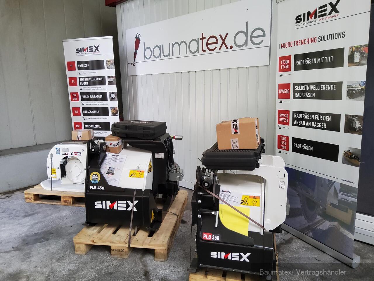 Simex PLB350/ 450 für Bagger von 6,5- 15to. - Дорожня фреза: фото 2 Simex PLB350/ 450 für Bagger von 6,5- 15to. - Дорожня фреза: фото 2