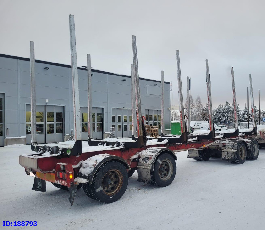 MALKKI RJ4-10200 - 4 Axles - Причіп лісовоз: фото 2 MALKKI RJ4-10200 - 4 Axles - Причіп лісовоз: фото 2
