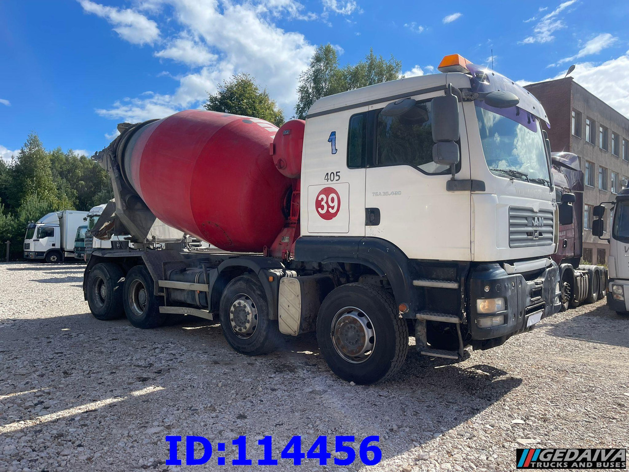 MAN TGA 35.480 8X4 8m3 Manual - Автобетонозмішувач: фото 2 MAN TGA 35.480 8X4 8m3 Manual - Автобетонозмішувач: фото 2