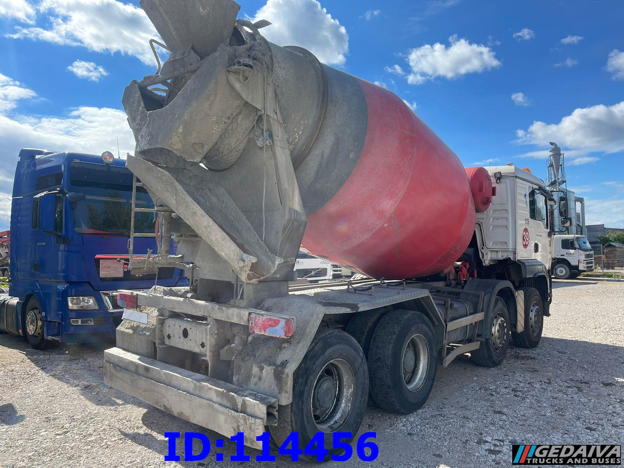 MAN TGA 35.480 8X4 8m3 Manual - Автобетонозмішувач: фото 3 MAN TGA 35.480 8X4 8m3 Manual - Автобетонозмішувач: фото 3