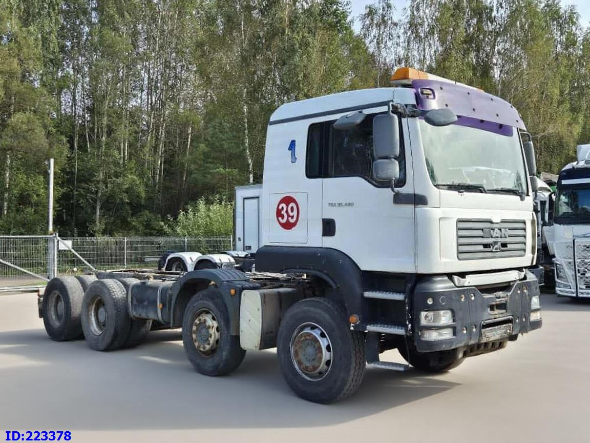 MAN TGA 35.480 8X4 - Full steel - Manual - Вантажівка шасі: фото 1 MAN TGA 35.480 8X4 - Full steel - Manual - Вантажівка шасі: фото 1