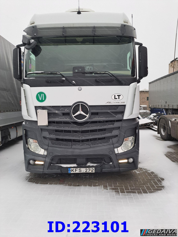 MERCEDES-BENZ Actros 2542 6x2 Euro6 + trailer - Тентована вантажівка: фото 2 MERCEDES-BENZ Actros 2542 6x2 Euro6 + trailer - Тентована вантажівка: фото 2