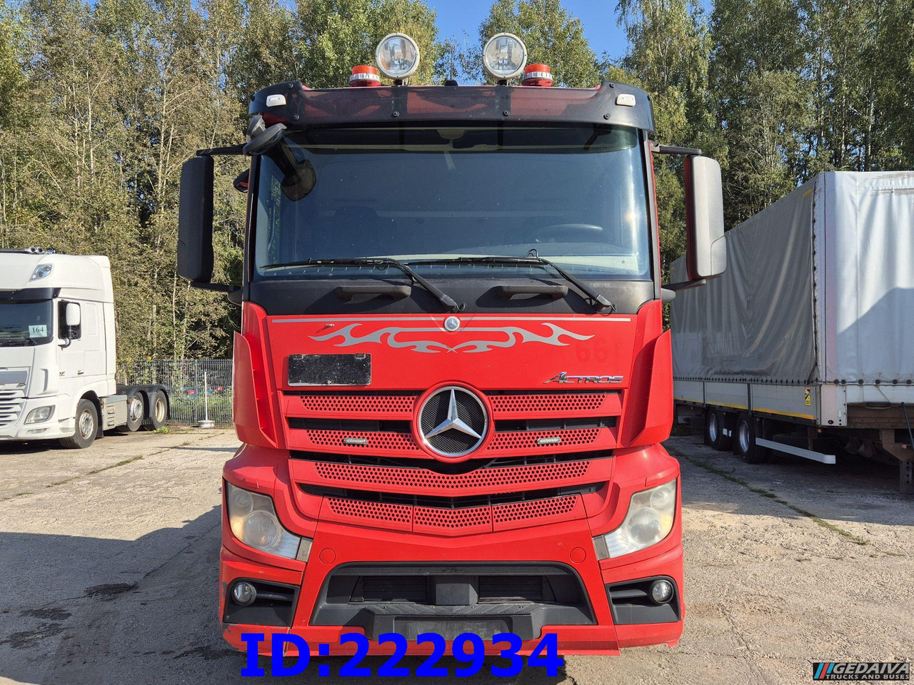 MERCEDES-BENZ Actros 2545 6x2 Euro5 - Вантажівка шасі: фото 2 MERCEDES-BENZ Actros 2545 6x2 Euro5 - Вантажівка шасі: фото 2