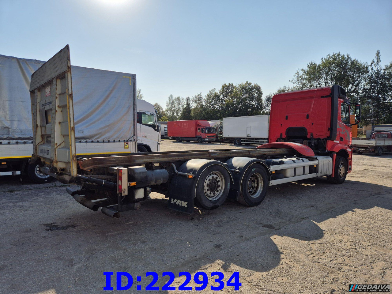 MERCEDES-BENZ Actros 2545 6x2 Euro5 - Вантажівка шасі: фото 5 MERCEDES-BENZ Actros 2545 6x2 Euro5 - Вантажівка шасі: фото 5
