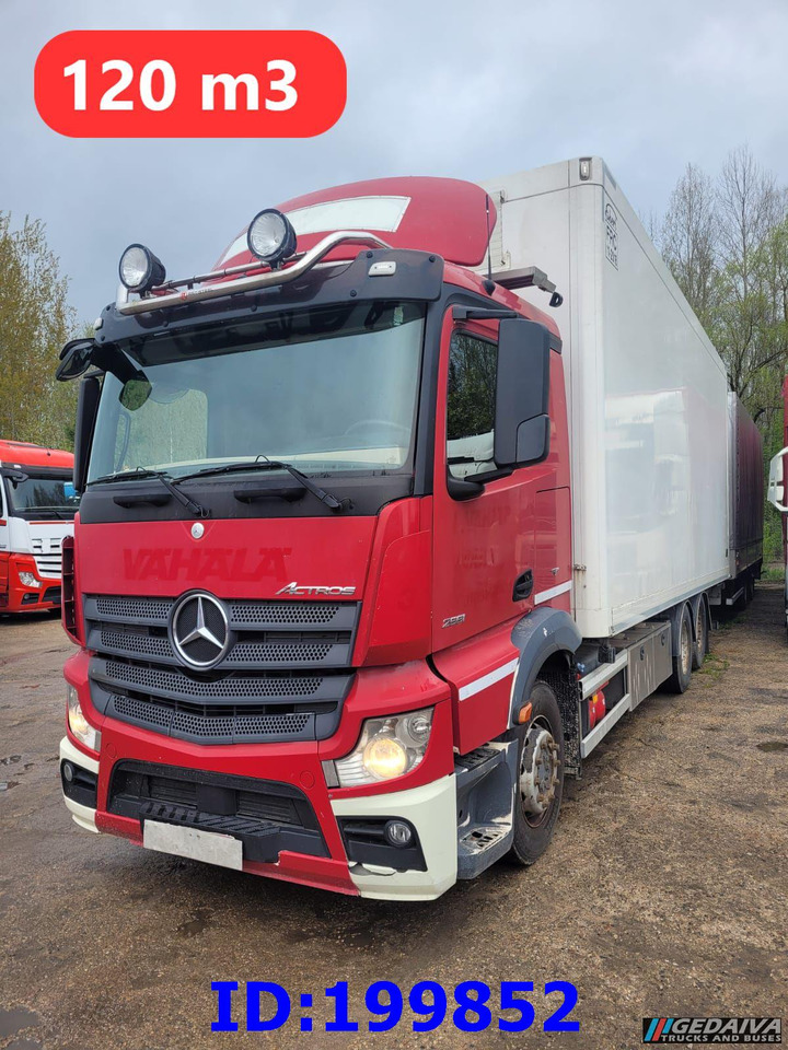 MERCEDES-BENZ Actros 2551 6x2 Euro5 + tilt trailer - Вантажівка з закритим кузовом: фото 5 MERCEDES-BENZ Actros 2551 6x2 Euro5 + tilt trailer - Вантажівка з закритим кузовом: фото 5