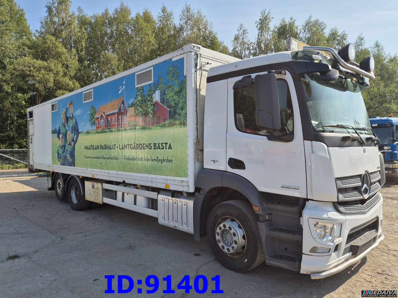 MERCEDES-BENZ Antos 2532 - 6x2 - Euro 6 - Animal transport - Для перевезення худоби вантажівка: фото 3 MERCEDES-BENZ Antos 2532 - 6x2 - Euro 6 - Animal transport - Для перевезення худоби вантажівка: фото 3
