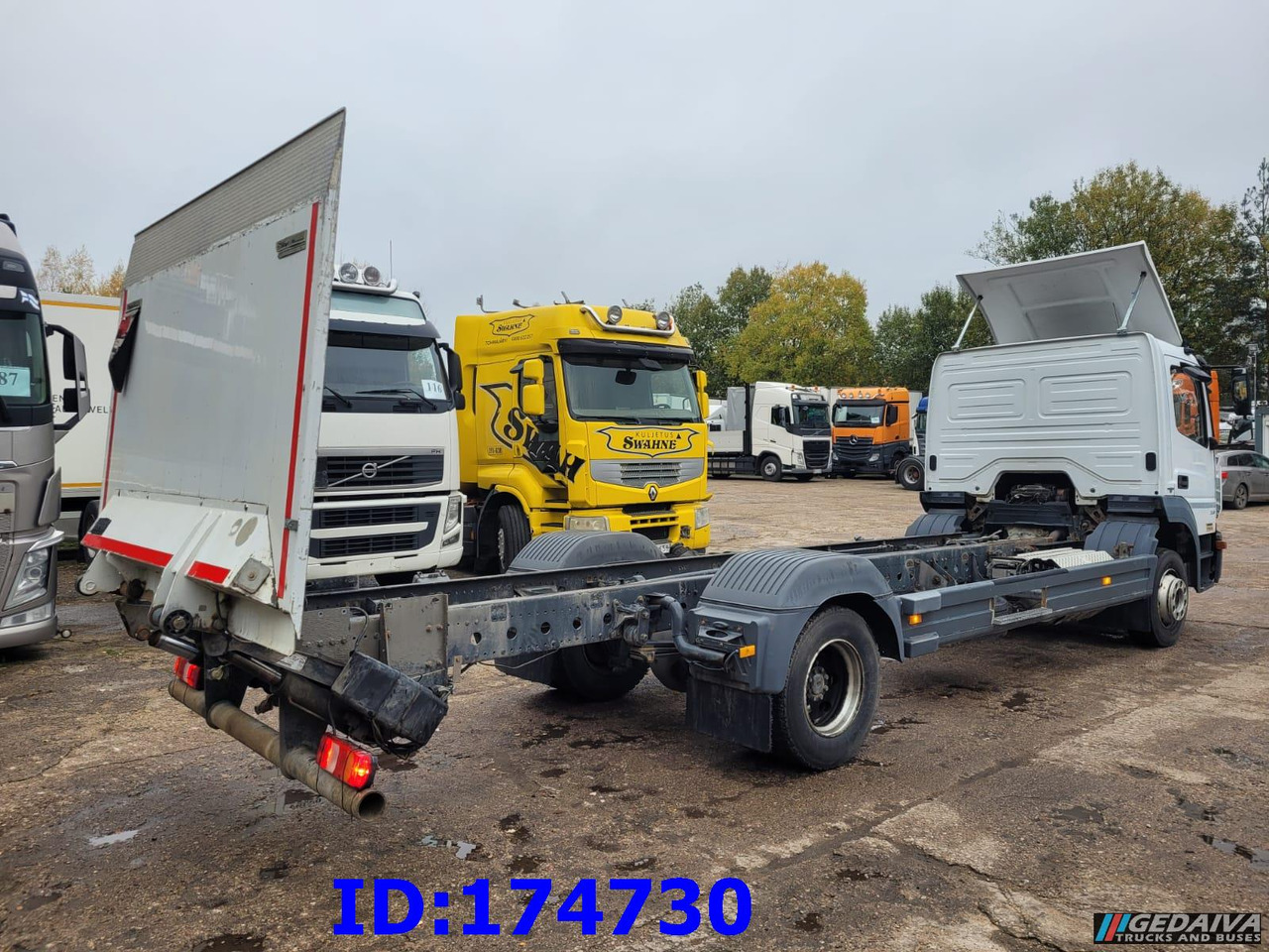 MERCEDES-BENZ Atego 1218 - Euro6 - Manual - Full Steel - Вантажівка шасі: фото 5 MERCEDES-BENZ Atego 1218 - Euro6 - Manual - Full Steel - Вантажівка шасі: фото 5