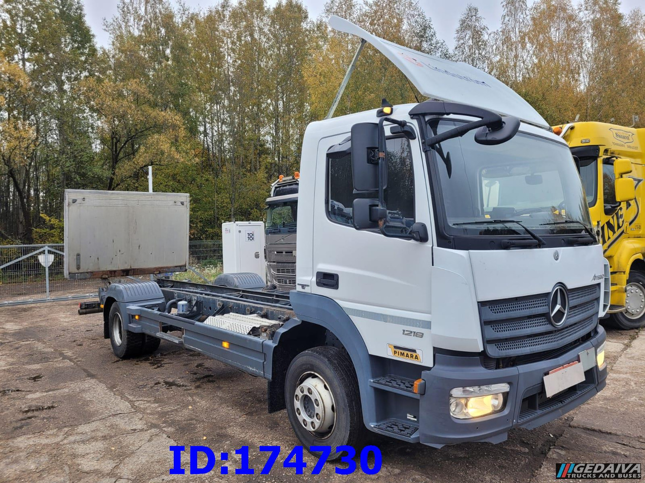MERCEDES-BENZ Atego 1218 - Euro6 - Manual - Full Steel - Вантажівка шасі: фото 4 MERCEDES-BENZ Atego 1218 - Euro6 - Manual - Full Steel - Вантажівка шасі: фото 4
