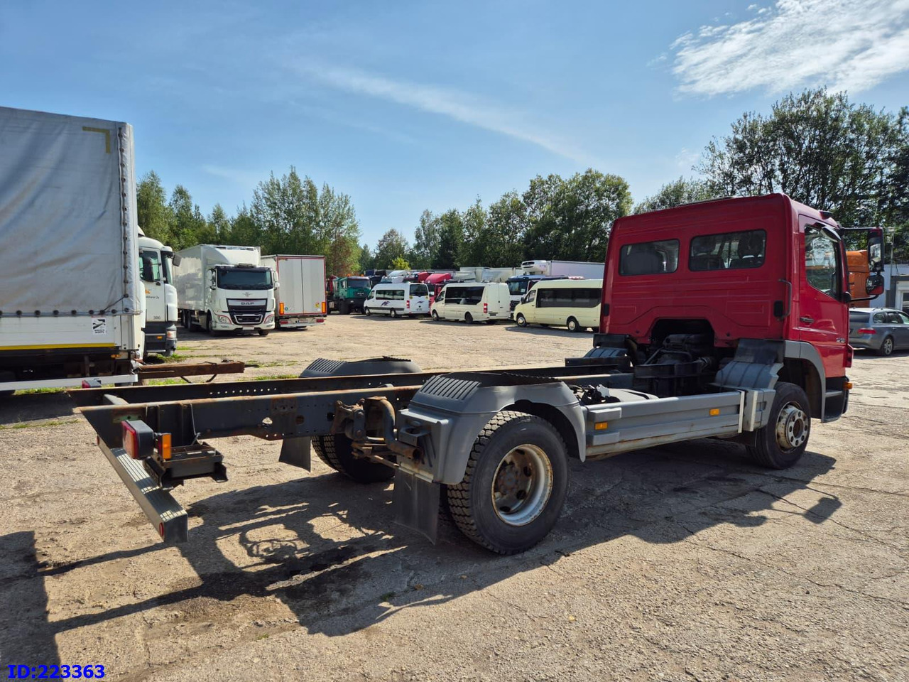 MERCEDES-BENZ Atego 1218 - Full steel - Manual (3 seats) - Вантажівка шасі: фото 5 MERCEDES-BENZ Atego 1218 - Full steel - Manual (3 seats) - Вантажівка шасі: фото 5