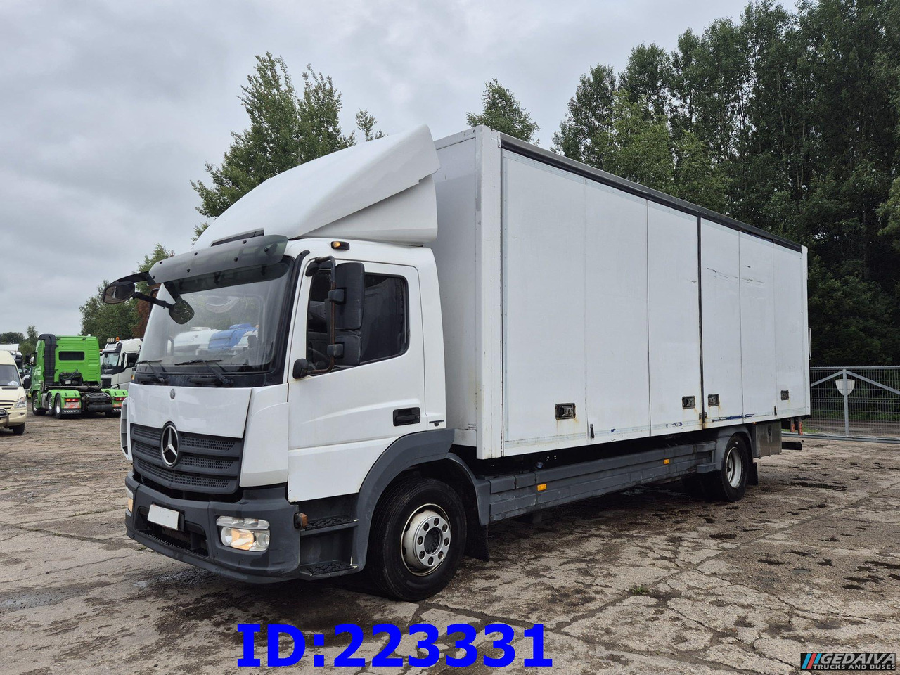 MERCEDES-BENZ Atego 1224 Euro6 (Open side box) - Ізотермічна вантажівка: фото 1 MERCEDES-BENZ Atego 1224 Euro6 (Open side box) - Ізотермічна вантажівка: фото 1