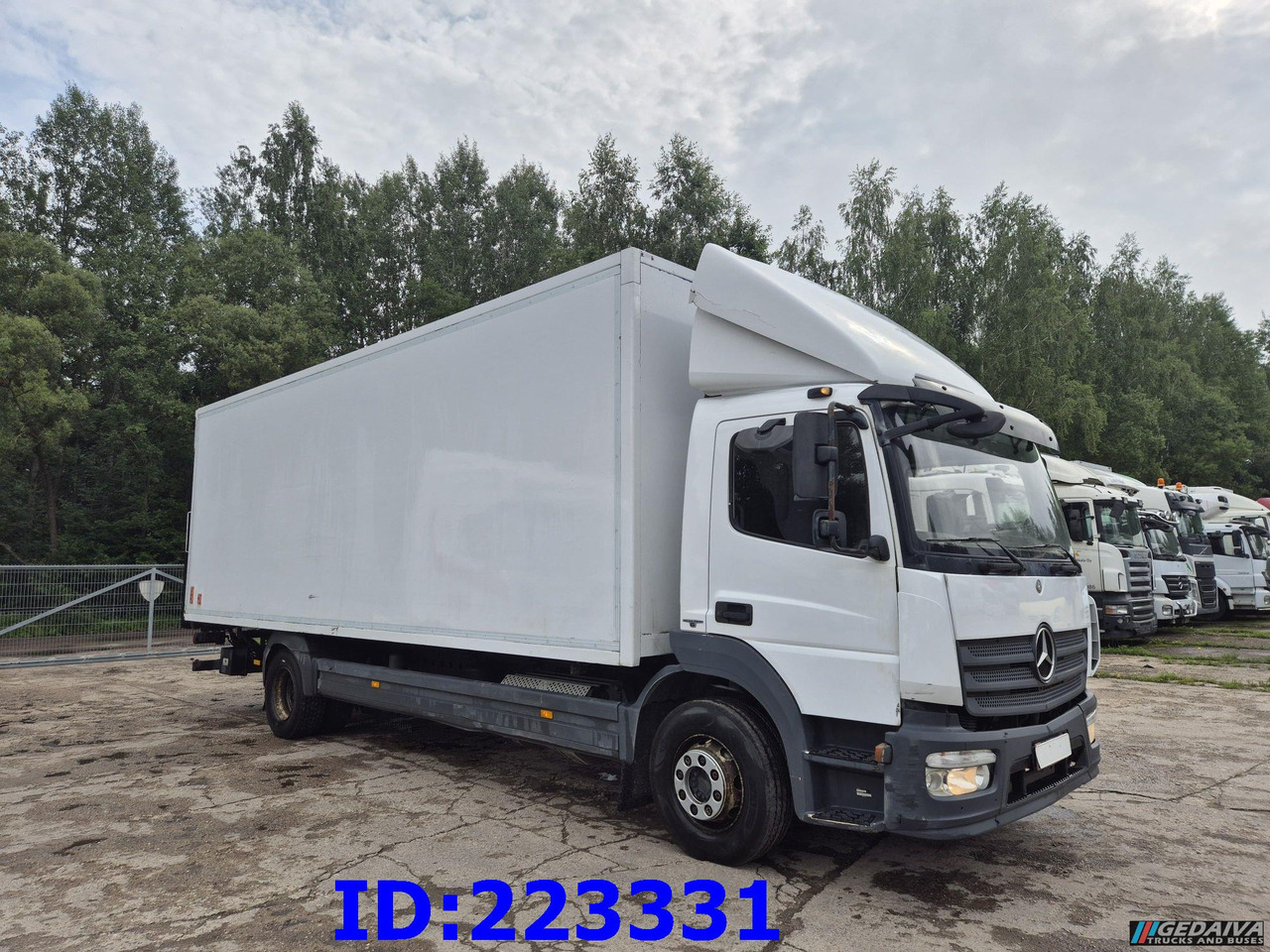 MERCEDES-BENZ Atego 1224 Euro6 (Open side box) - Ізотермічна вантажівка: фото 3 MERCEDES-BENZ Atego 1224 Euro6 (Open side box) - Ізотермічна вантажівка: фото 3