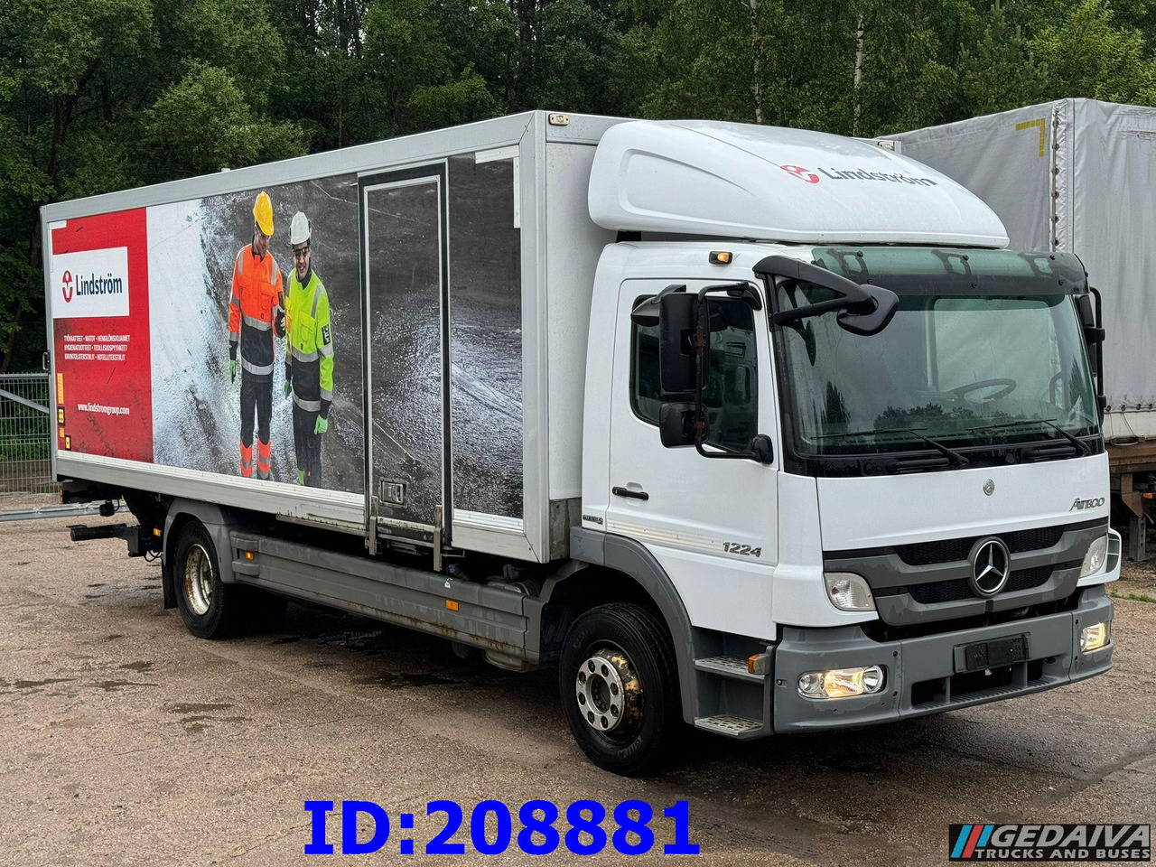 MERCEDES-BENZ Atego 1224 - Вантажівка з закритим кузовом: фото 4 MERCEDES-BENZ Atego 1224 - Вантажівка з закритим кузовом: фото 4