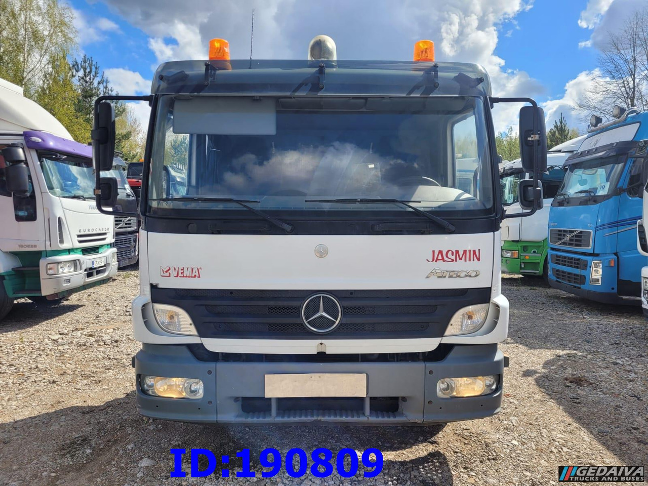 MERCEDES-BENZ Atego 1425 - Вантажівка шасі: фото 2 MERCEDES-BENZ Atego 1425 - Вантажівка шасі: фото 2