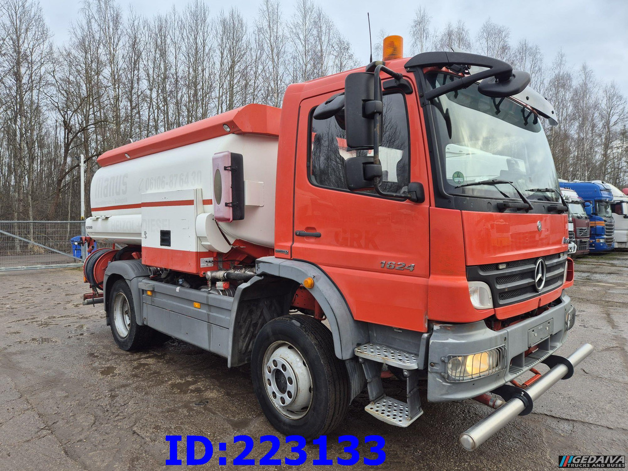 MERCEDES-BENZ Atego 1624 - 4X4 - Water tank - Euro5 - Вантажівка цистерна: фото 4 MERCEDES-BENZ Atego 1624 - 4X4 - Water tank - Euro5 - Вантажівка цистерна: фото 4