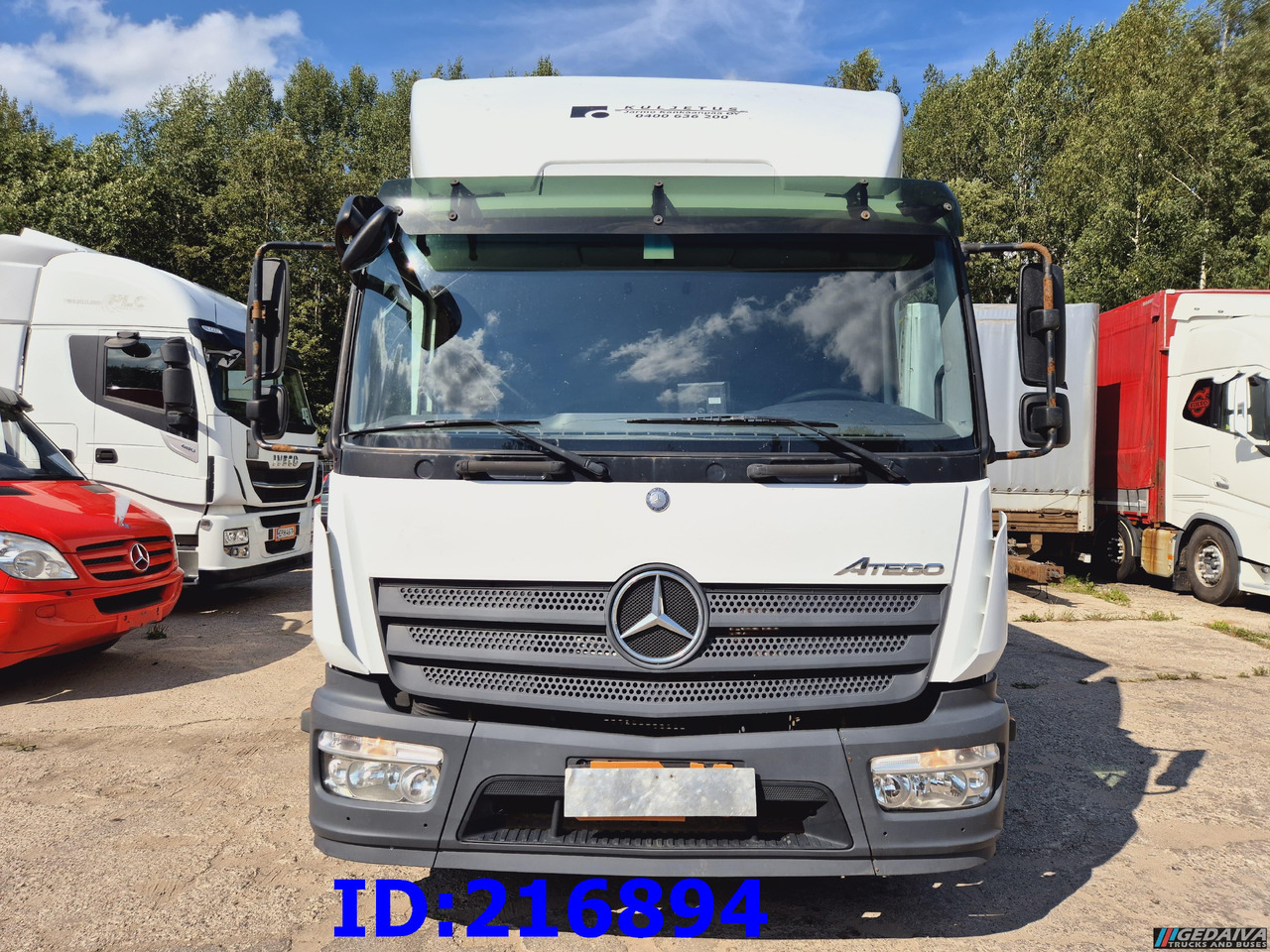 MERCEDES-BENZ Atego 818 Euro6 - Ізотермічна вантажівка: фото 2 MERCEDES-BENZ Atego 818 Euro6 - Ізотермічна вантажівка: фото 2
