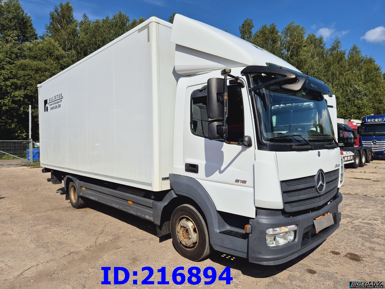 MERCEDES-BENZ Atego 818 Euro6 - Ізотермічна вантажівка: фото 4 MERCEDES-BENZ Atego 818 Euro6 - Ізотермічна вантажівка: фото 4