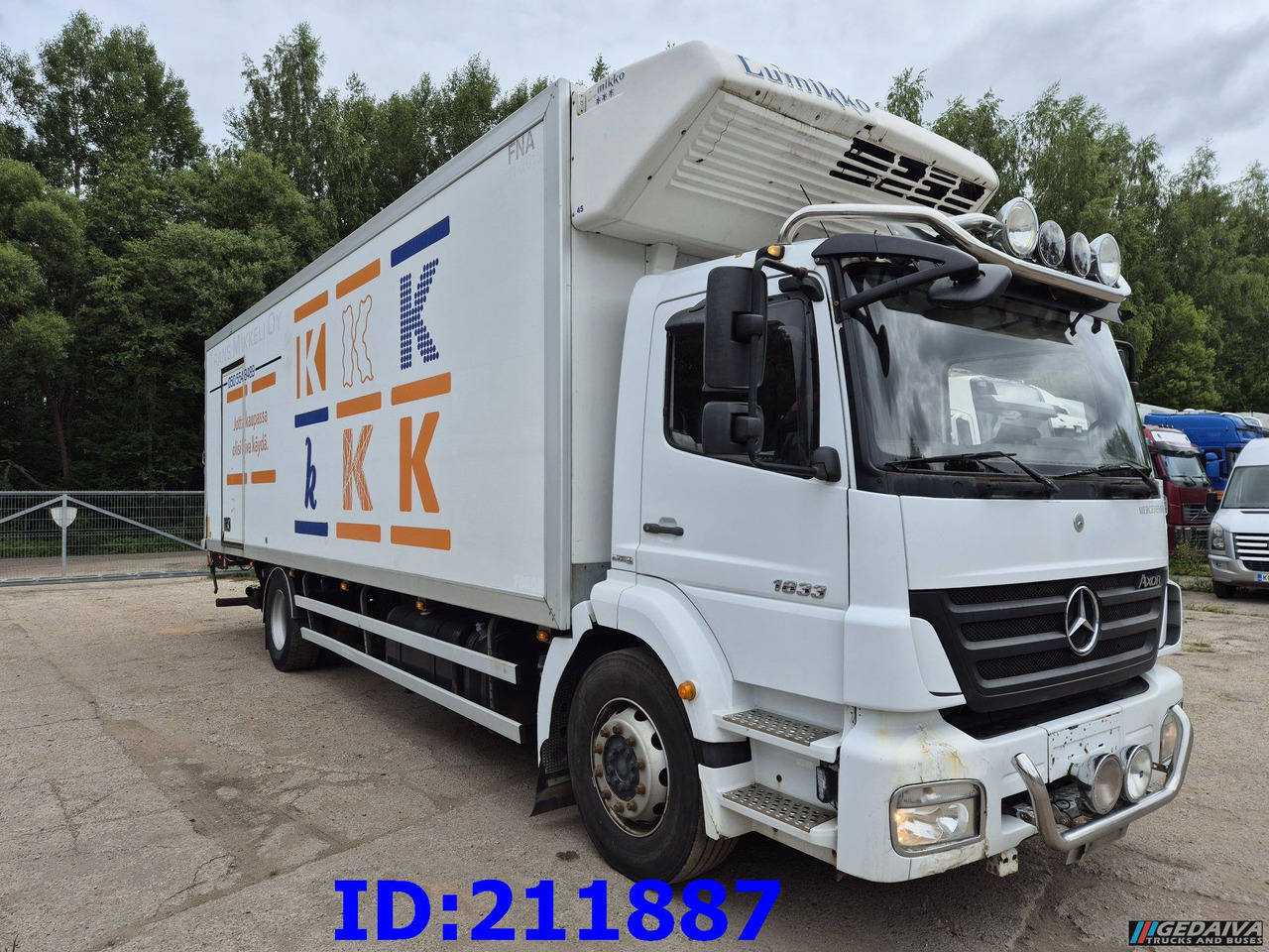 MERCEDES-BENZ Axor 1833 - Manual - Рефрижератор вантажівка: фото 4 MERCEDES-BENZ Axor 1833 - Manual - Рефрижератор вантажівка: фото 4