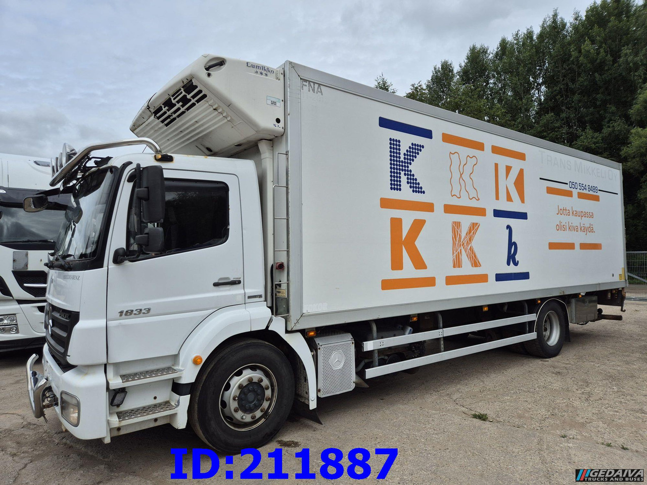 MERCEDES-BENZ Axor 1833 - Manual - Рефрижератор вантажівка: фото 1 MERCEDES-BENZ Axor 1833 - Manual - Рефрижератор вантажівка: фото 1