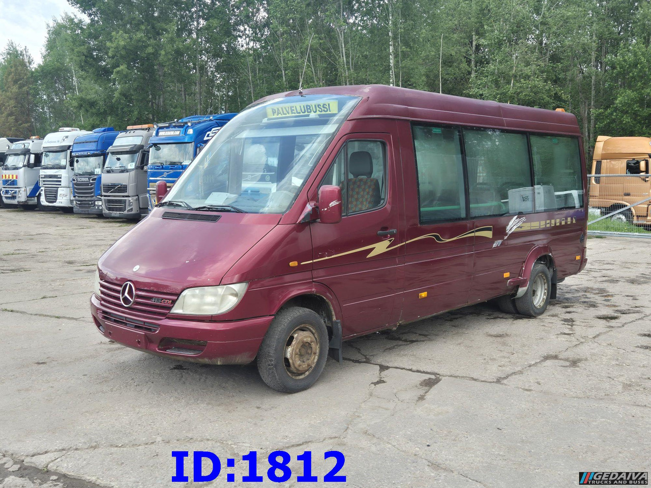 MERCEDES-BENZ Sprinter 413 - 17 Place - Мікроавтобус, Пасажирський фургон: фото 4 MERCEDES-BENZ Sprinter 413 - 17 Place - Мікроавтобус, Пасажирський фургон: фото 4